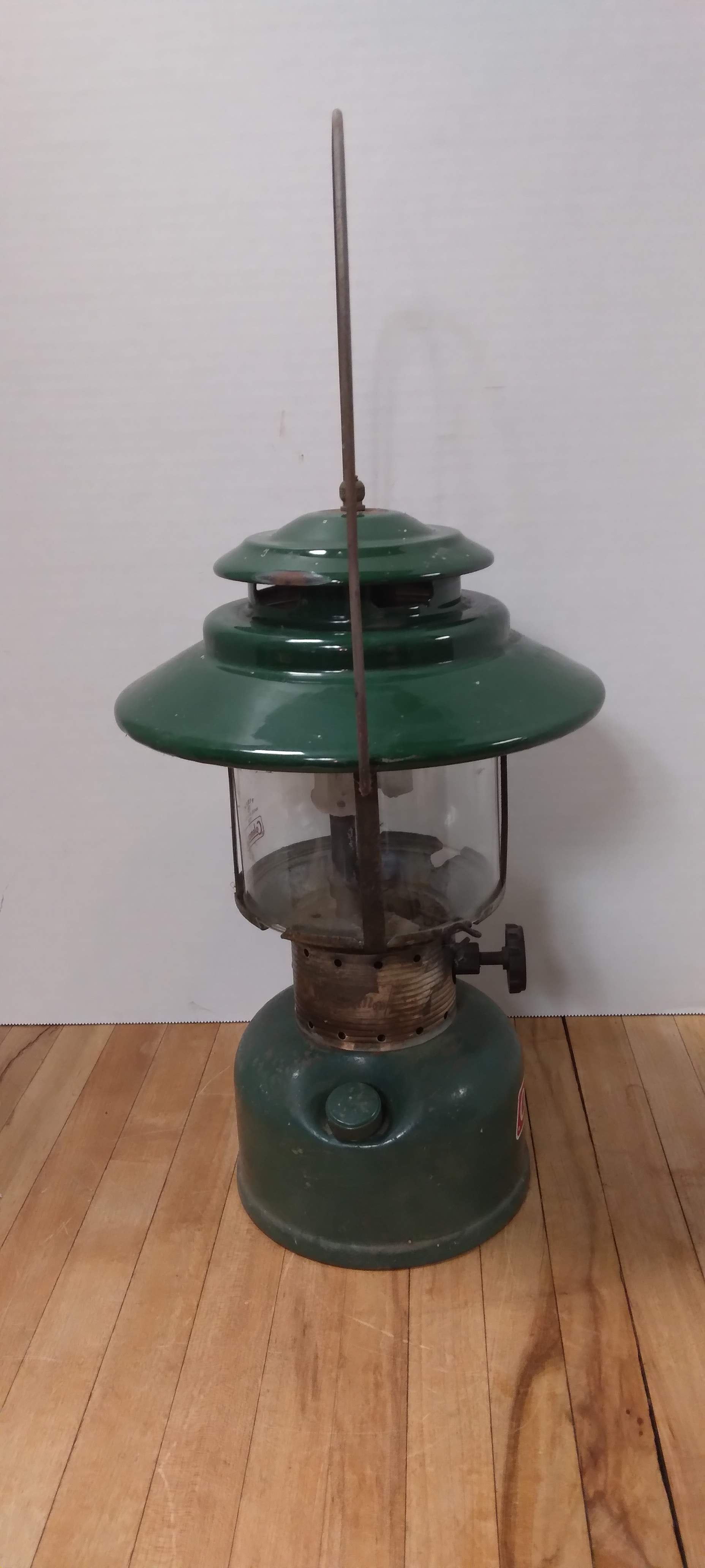 Vintage Coleman Big Hat Double Mantle Lantern Model 228F